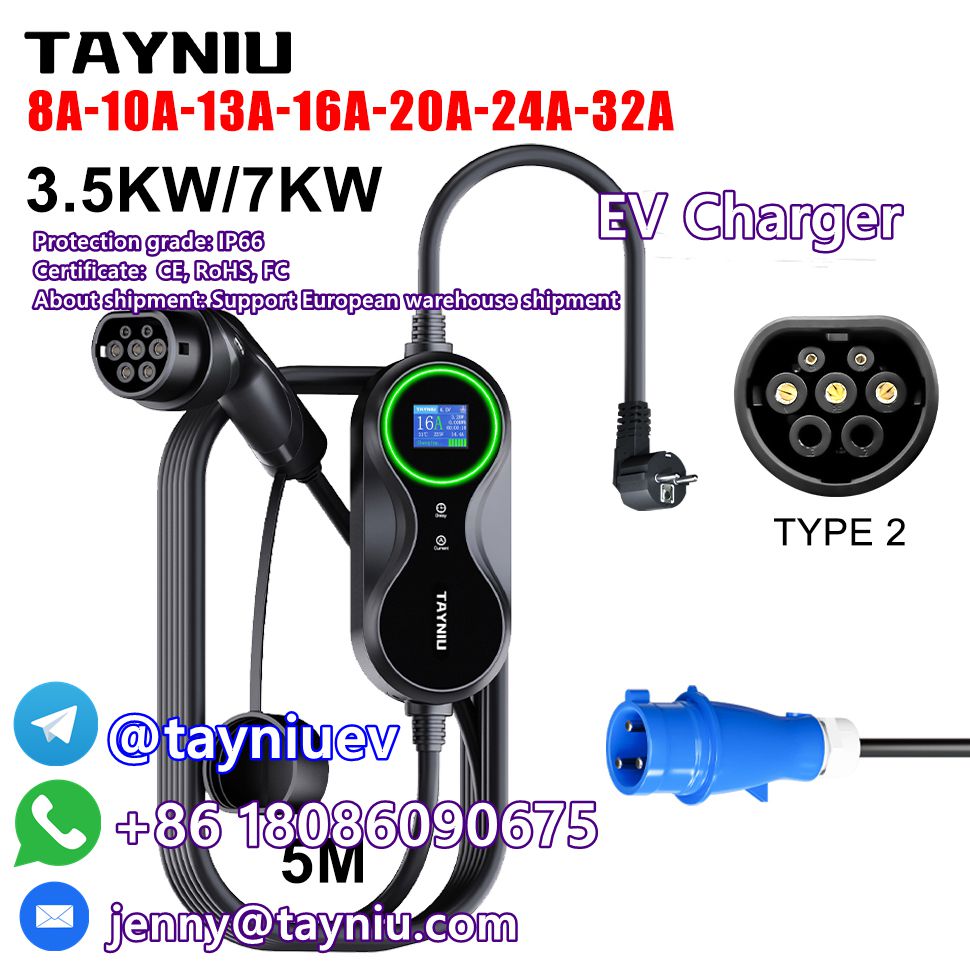 Tayniu Infinity Type 2 EV charger European Standard