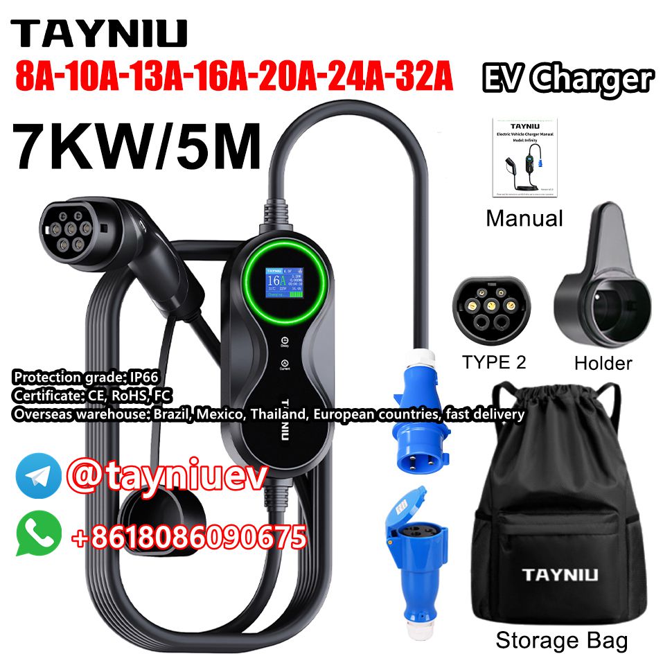 Tayniu portable electric car charger Infinity 7KW