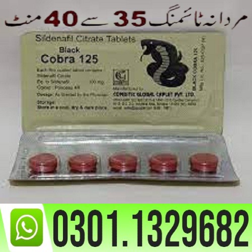 black cobra 125mg