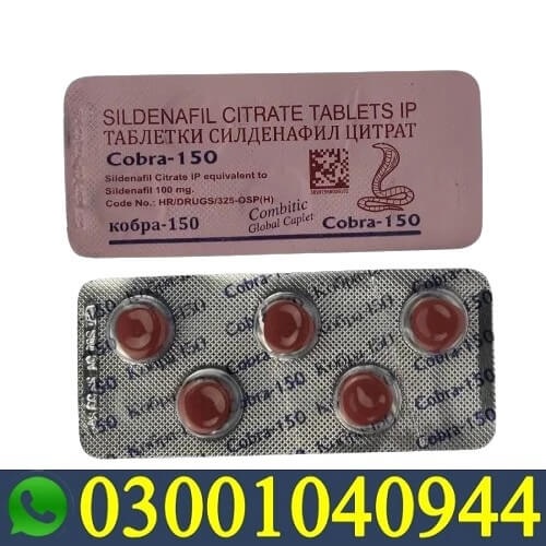 Black Cobra 150mg Tablets in Pakistan