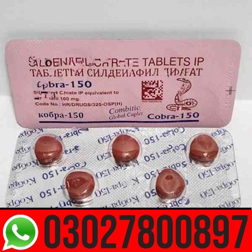 black cobra 150mg tablets in pakistan