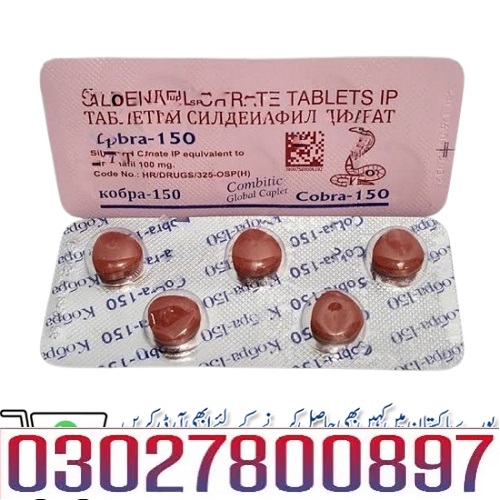 Black Cobra 150mg Tablets in Pakistan