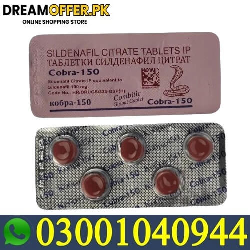 Black Cobra 150mg Tablets in Pakistan