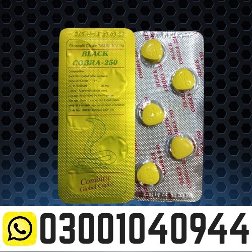 Black Cobra 250mg Tablets in Pakistan
