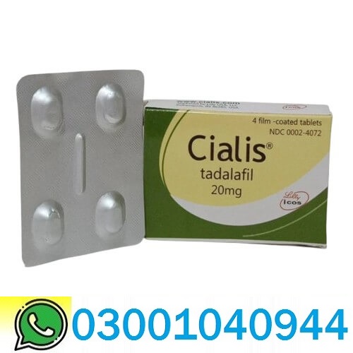 Cialis 20 mg 4 Tablets in Pakistan