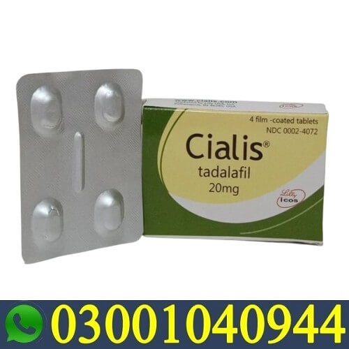 Cialis 20 mg 4 Tablets in Pakistan