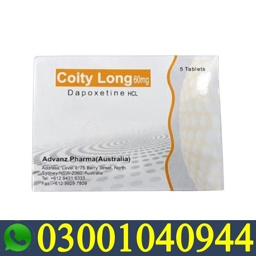 Coity Long 60 mg Dapoxetine Tablets Price In Pakistan