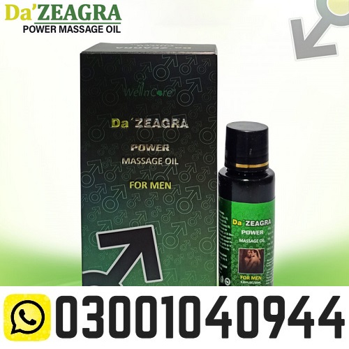 Da Zeagra Power Massage Oil in Pakistan