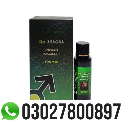 Da Zeagra Power Massage Oil in Pakistan