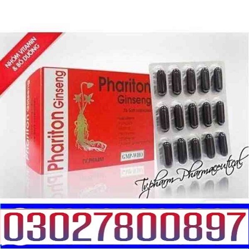 Phariton Ginseng Capsules in Pakistan