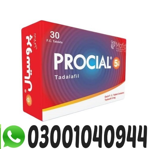 Procial 5mg Tadalafil Tablets in Pakistan