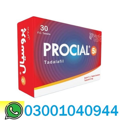 Procial 5mg Tadalafil Tablets in Pakistan