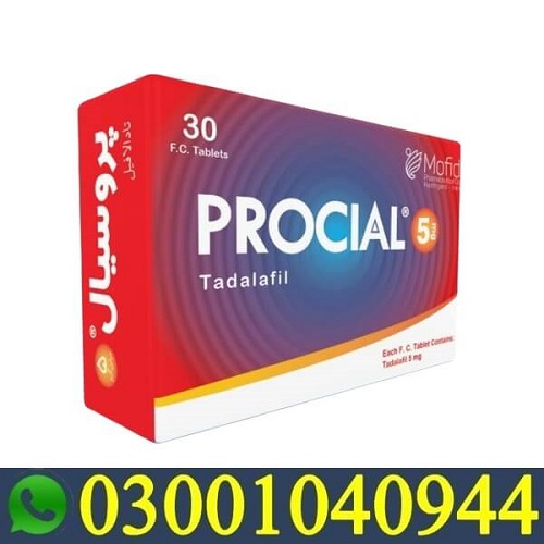 Procial 5mg Tadalafil Tablets in Pakistan