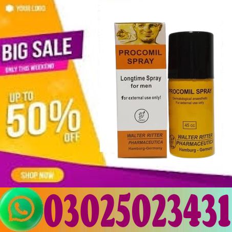 Procomil Delay Spray 45cc In Pakistan