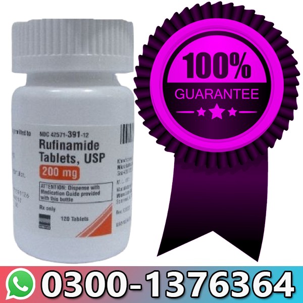 Rufinamide Tablets USP 200 mg in Pakistan