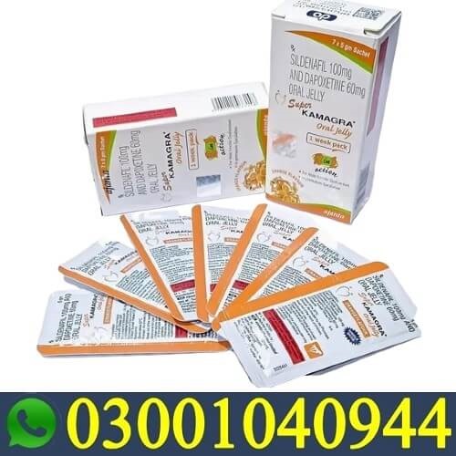 Sildenafil Dapoxetine Oral Jelly in Pakistan