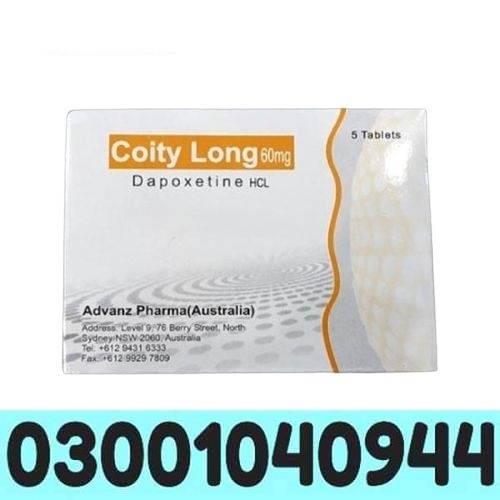 Coity Long 60 mg Dapoxetine Tablets Price In Pakistan
