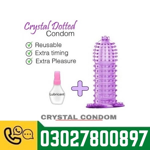 Crystal Silicone Condom in Pakistan