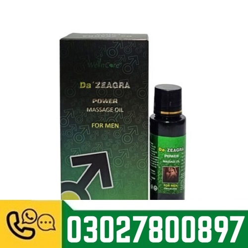 Da Zeagra Power Massage Oil in Pakistan