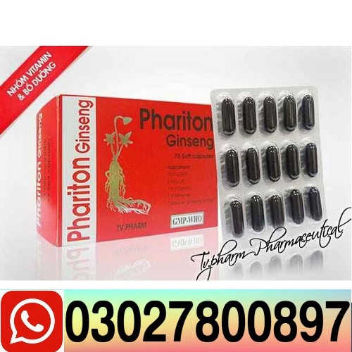 Phariton Ginseng Capsules in Pakistan