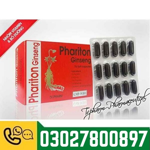 Phariton Ginseng Capsules in Pakistan