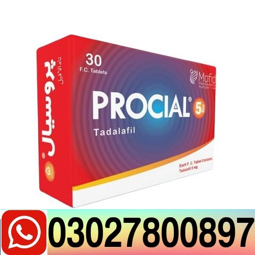 Procial 5mg Tadalafil Tablets in Pakistan