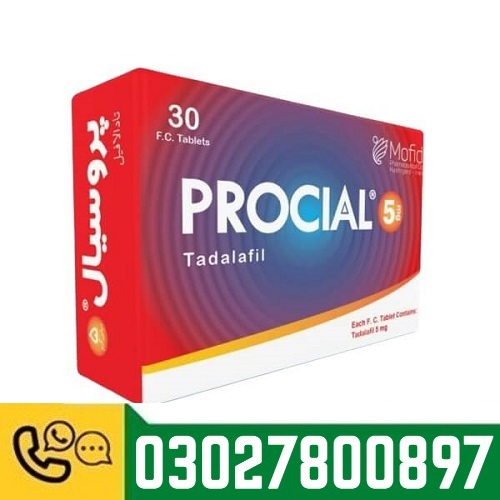 Procial 5mg Tadalafil Tablets in Pakistan