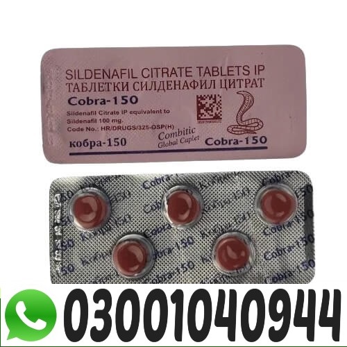 Black Cobra 150mg Tablets in Pakistan