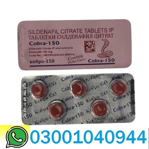 Black Cobra 150mg Tablets in Pakistan