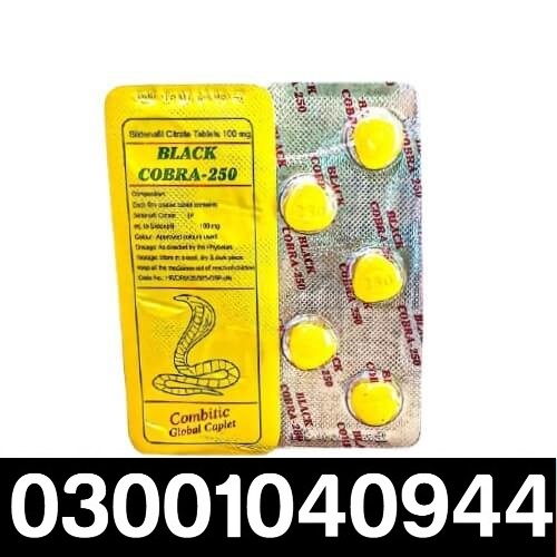 Black Cobra 250mg Tablets in Pakistan