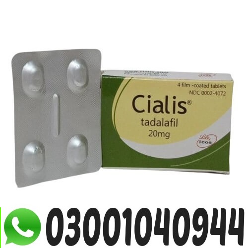 Cialis 20 mg 4 Tablets in Pakistan