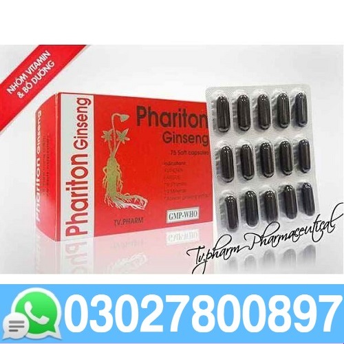Phariton Ginseng Capsules in Pakistan