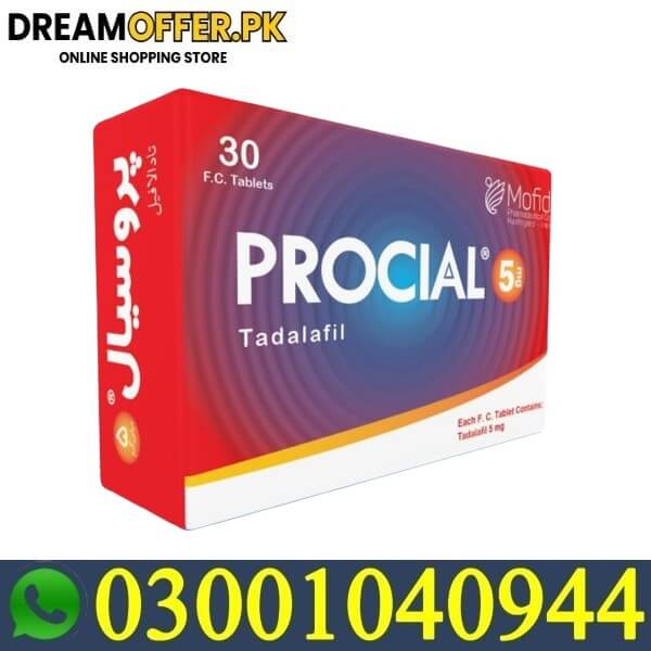 Procial 5mg Tadalafil Tablets in Pakistan