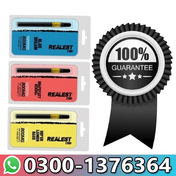 Realest CBD Flowform Wide Spectrum CBD Kit 800mg in Pakistan