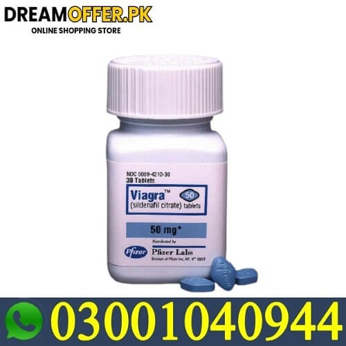 Viagra 50mg 30 Tablets in Pakistan