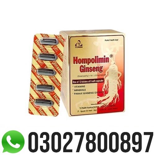 Hompolimin Ginseng in Pakistan