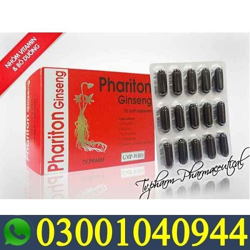 Phariton Ginseng Capsules in Pakistan